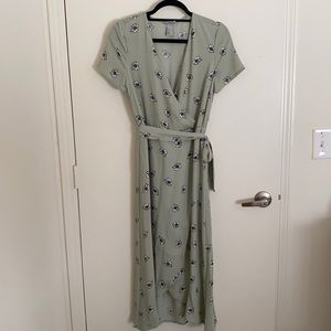 H&M Sage Green Dress